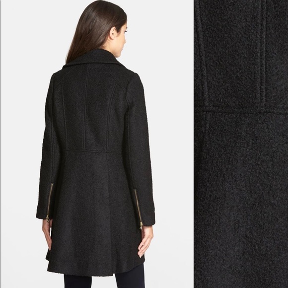 Guess Wool Coat - Black - Picture 3 of 8
